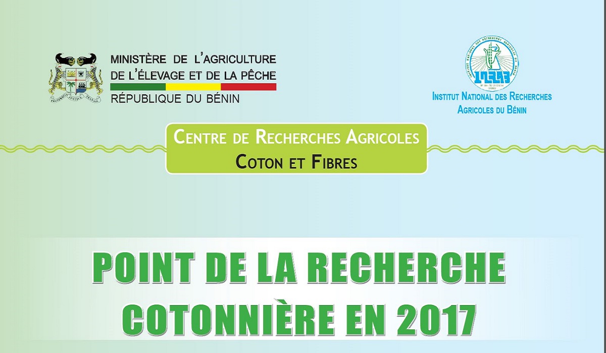 Point de la recherche cotonnière 2017